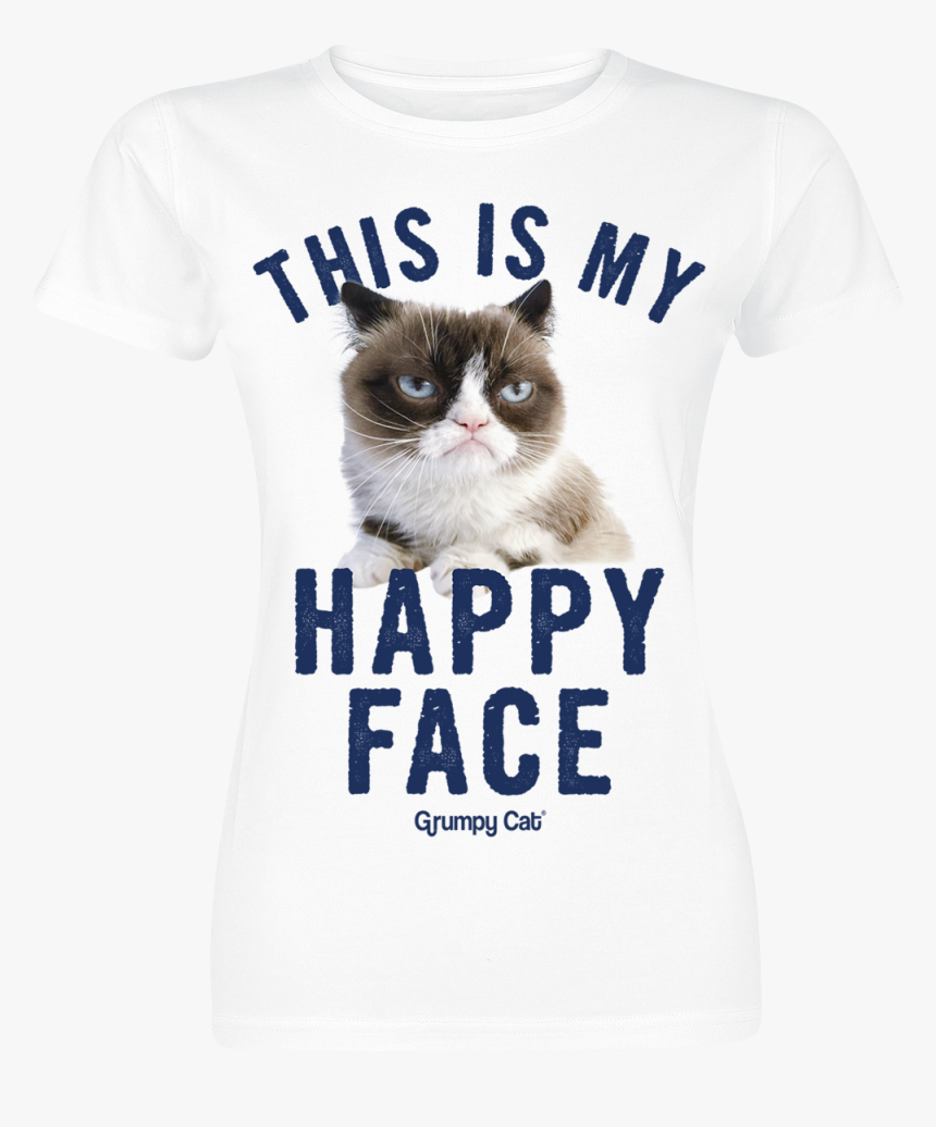 Null Happy Face White T Shirt 351876 Qtzstob - Ragdoll, HD Png Download, Free Download