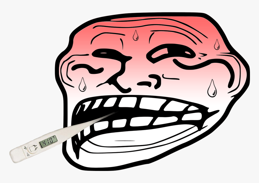 Face Facial Expression Nose Head Jaw Headgear Smile - Meme Troll Face Transparent, HD Png Download, Free Download