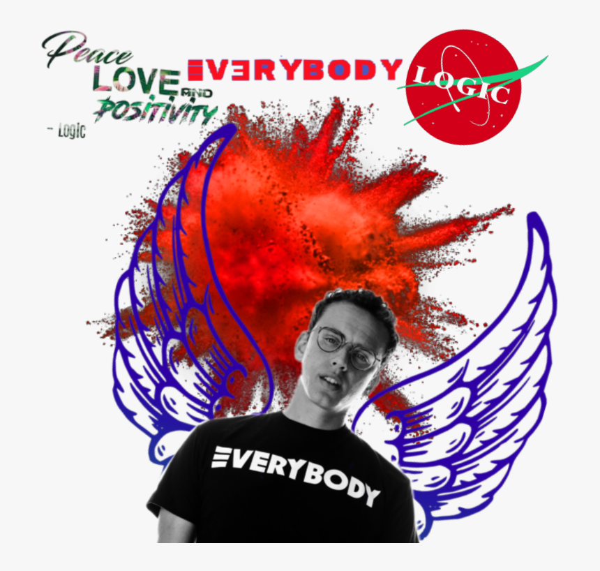 #logic #rap #music #everybody #forever ❤️ - Graphic Design, HD Png Download, Free Download