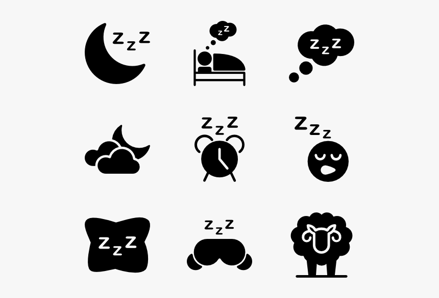 Sleeping - Transparent Sleep Clip Art, HD Png Download, Free Download