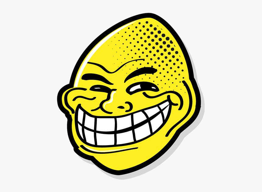 Smiley Text Messaging Internet Troll Font - Troll Face Transparent, HD Png Download, Free Download