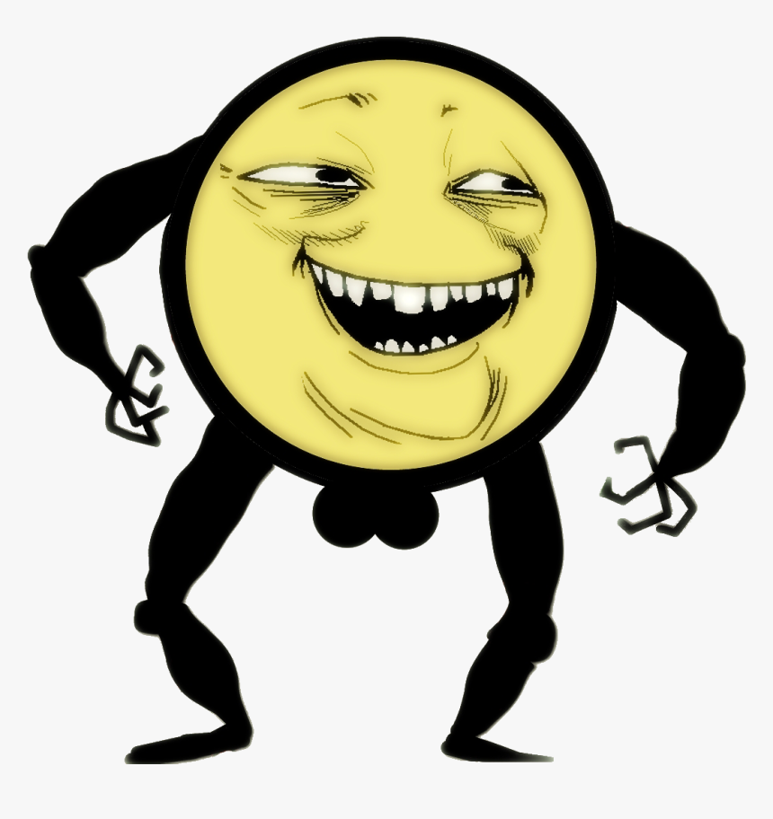 Troll Face Meme Png - Troll Face Meme, Transparent Png, Free Download