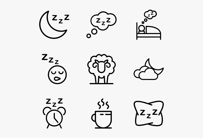 Sleeping - Life Icon Transparent Background, HD Png Download, Free Download