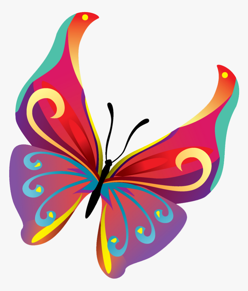 Butterflies Vector Png Pic - Butterfly Vector Image Png, Transparent Png, Free Download