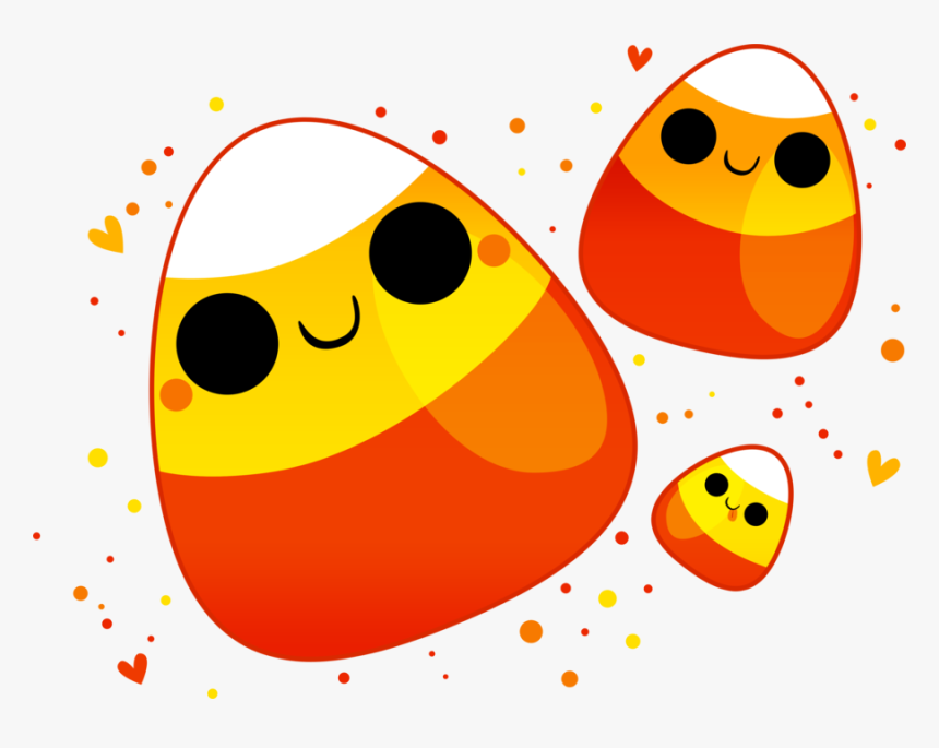 Cute Halloween Candy Corn, HD Png Download, Free Download