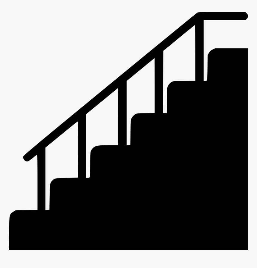 Clipart Walking Staircase - Transparent Background Stair Clipart, HD Png Download, Free Download