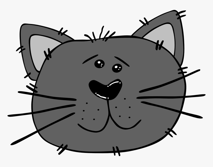 Cat Face Vector - Cabeça De Gato Png, Transparent Png, Free Download