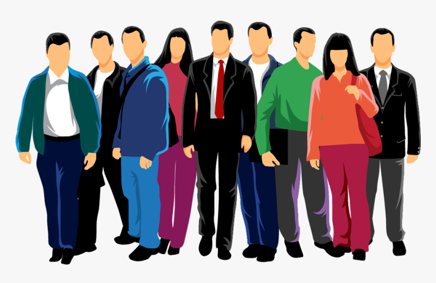 People Clipart Entrepreneur - Vector Group People Png, Transparent Png, Free Download