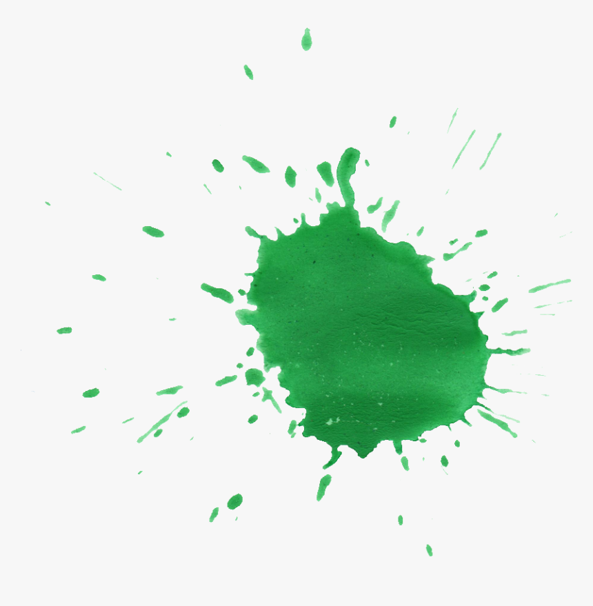 Transparent Free Paintball Clipart - Green Paint Splash Png, Png Download, Free Download