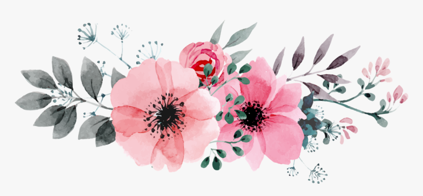 Watercolor Flower Png, Transparent Png, Free Download