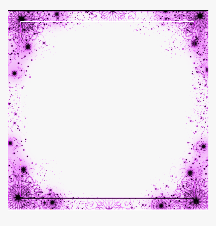 Transparent Sparkle Border Png - Violet Frames And Borders, Png Download, Free Download