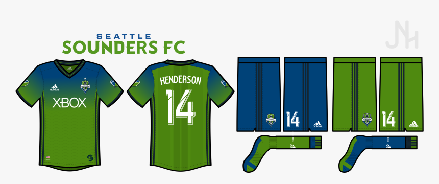 Sounders 2018 Jersey - Sports Jersey, HD Png Download, Free Download