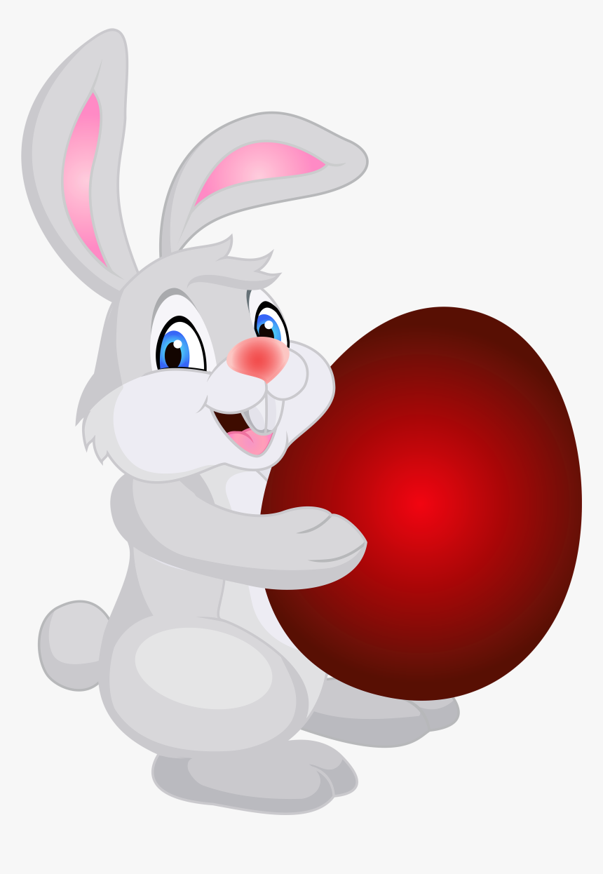 Easter Rabbit Png - Easter Egg Bunny Png, Transparent Png, Free Download