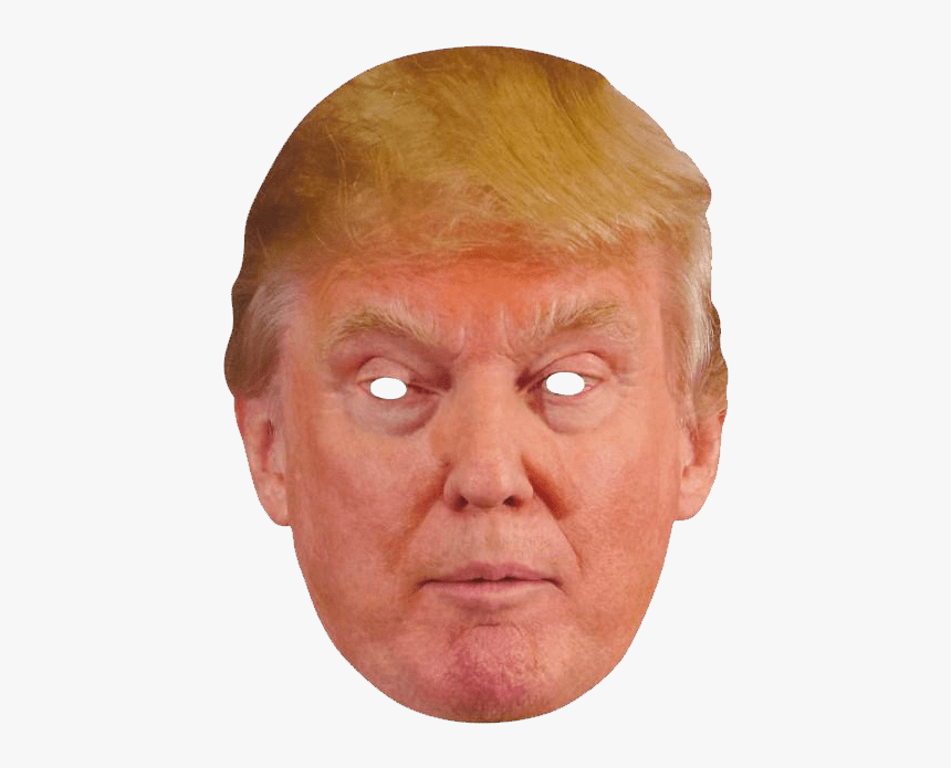 Donald Trump Mask - Donald Trump Mask Png, Transparent Png, Free Download