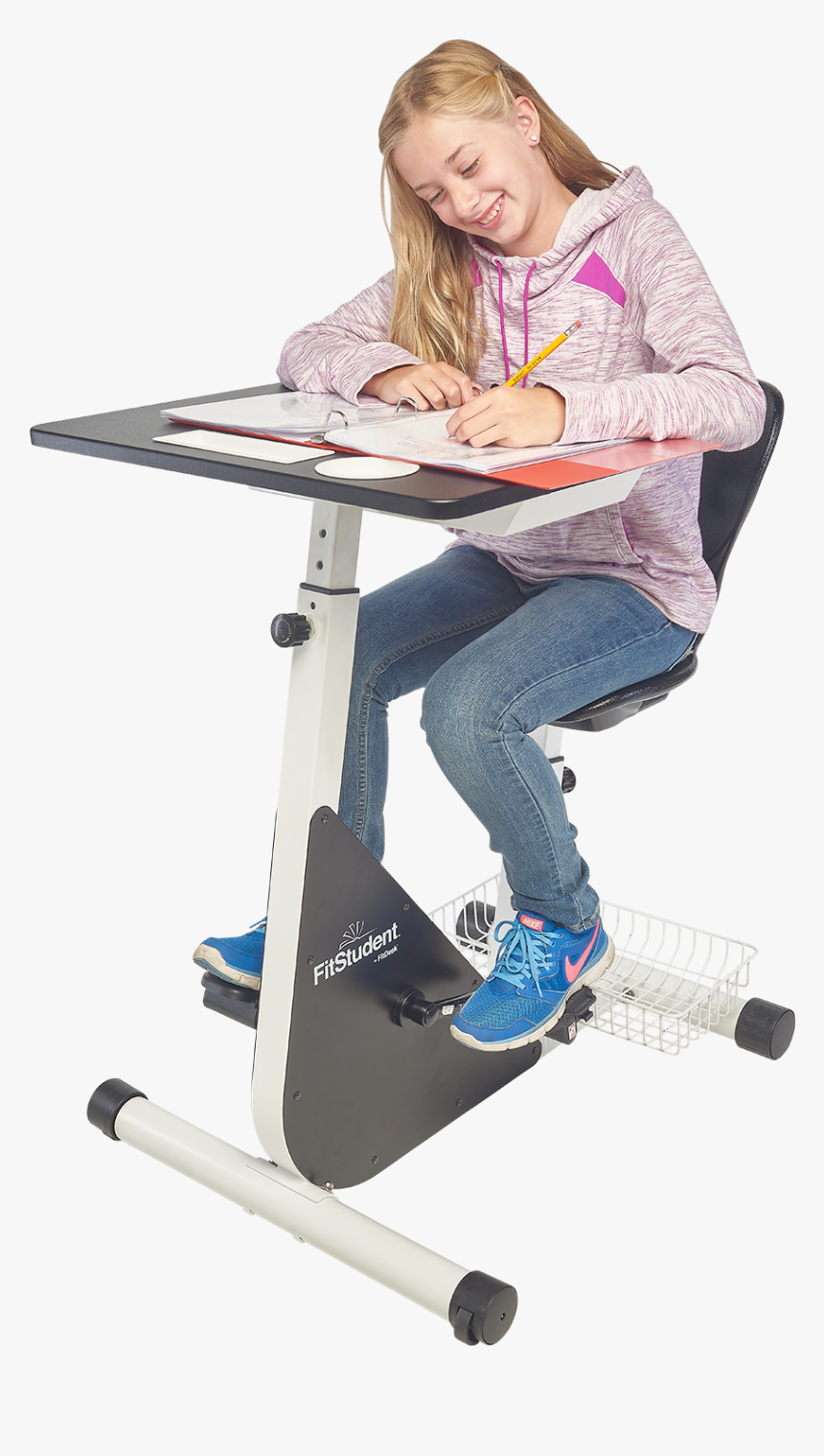 Fitdesk Junior Bike Desk - Standing Desk, HD Png Download, Free Download