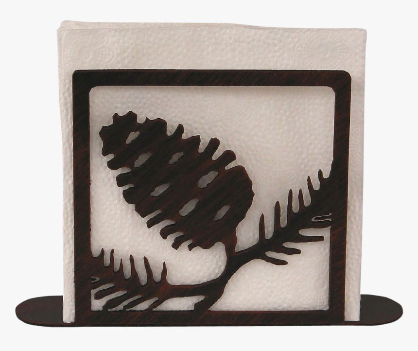 Iron Paper Napkin Holder - Fern, HD Png Download, Free Download