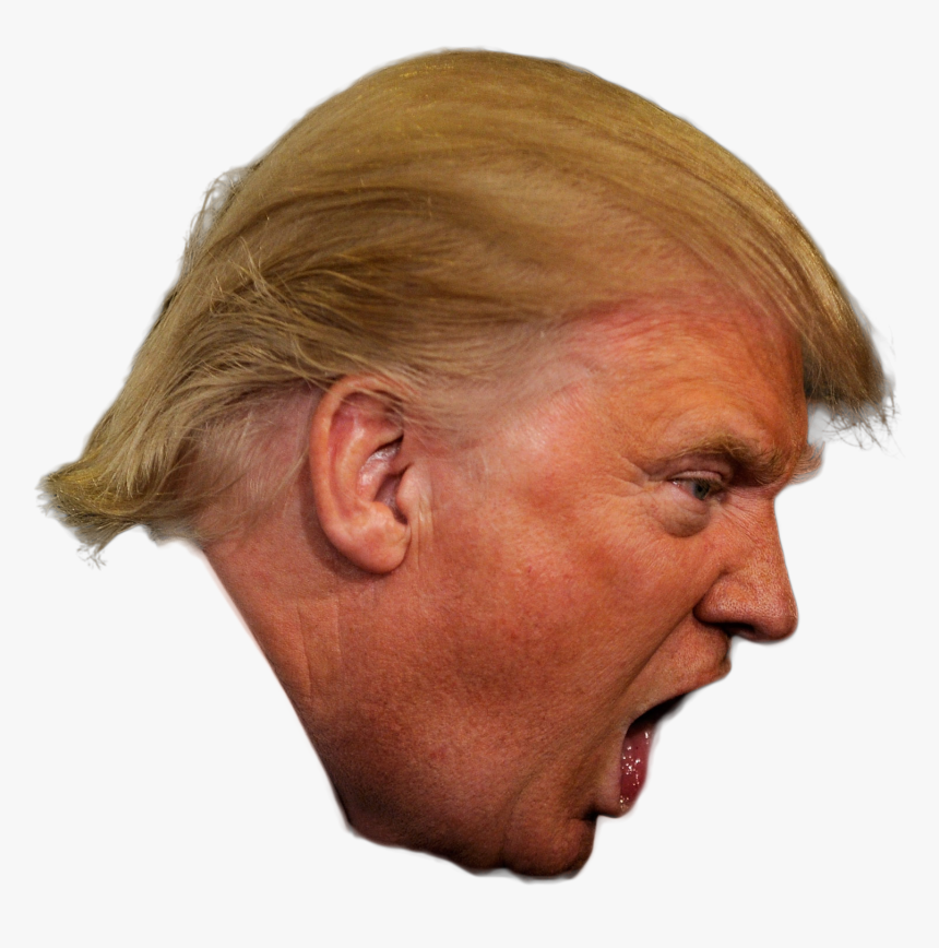 Angry Trump Head Png - Shut Up Joe Meme, Transparent Png, Free Download
