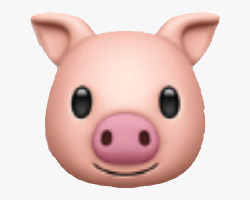 Transparent Pig Face Png - Emojis De Iphone De Animales, Png Download, Free Download