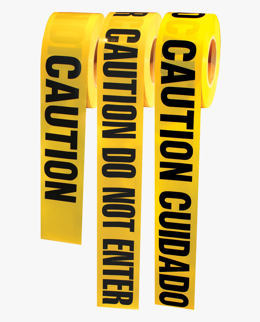 Police Tape Png - Caution Do Not Cross Tape, Transparent Png, Free Download