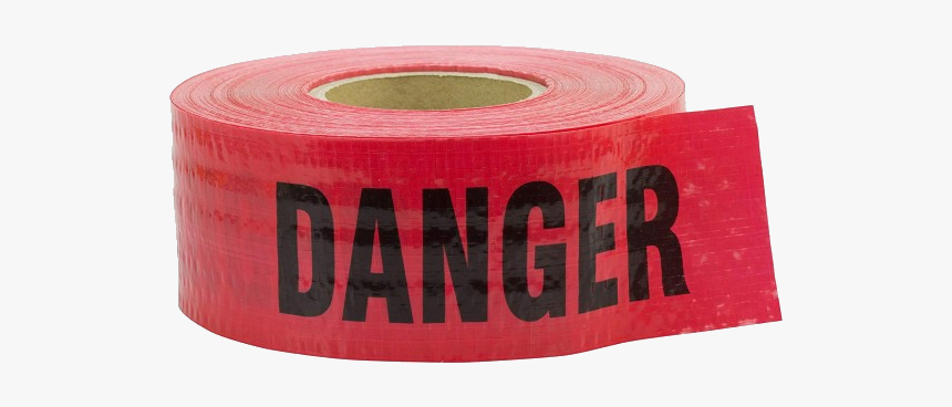 Ch Hanson Danger Reinforced Barricade Tape 3"x500""
 - Strap, HD Png Download, Free Download