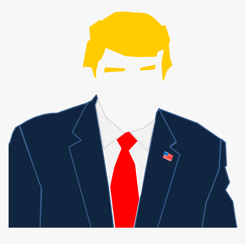 Faceless Trump Clip Arts - Faceless Trump, HD Png Download, Free Download