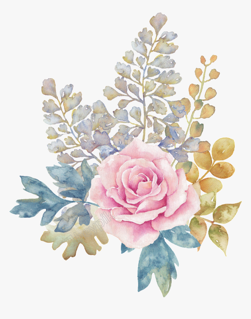 Flower Watercolor Png, Transparent Png, Free Download