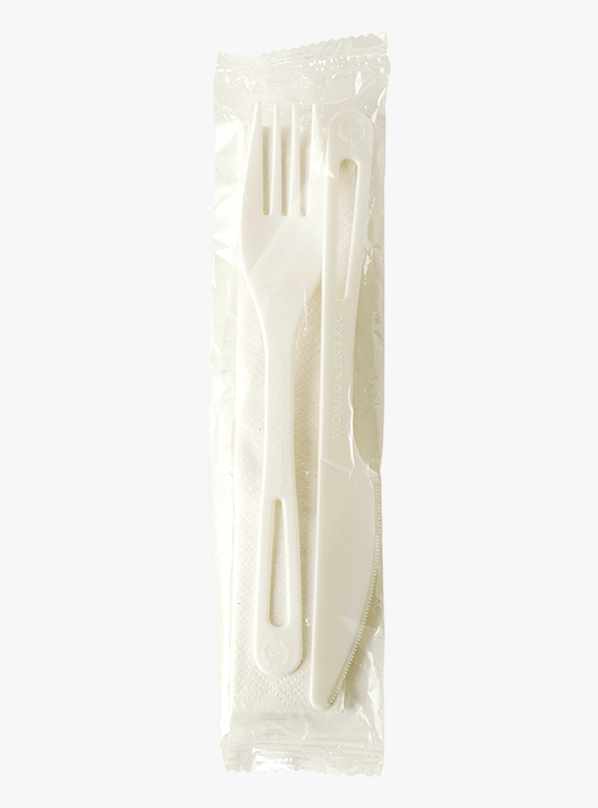 Individually Wrapped Tpla Fork, Knife, And Napkin - Plywood, HD Png Download, Free Download