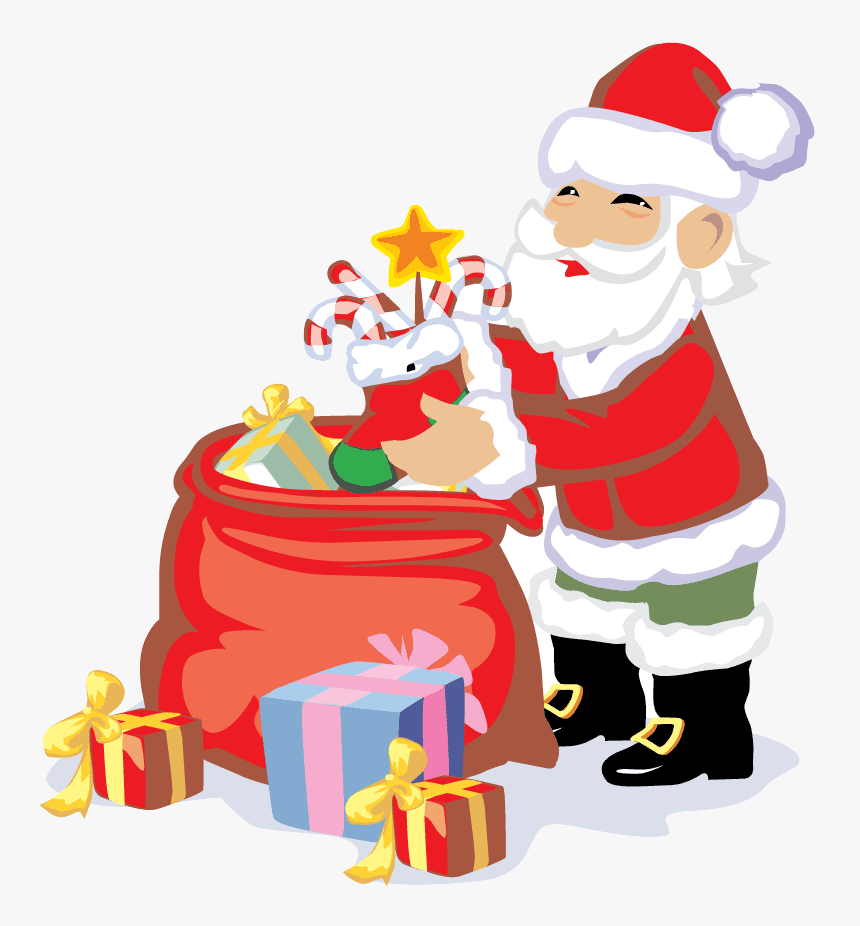 Christmas Clip Art Free Happy Holidays Presents More - Cartoon, HD Png Download, Free Download