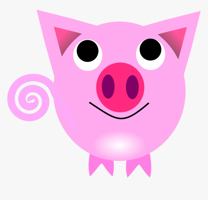 Pink,head,whiskers - Chinese New Year Animal Transparent, HD Png Download, Free Download