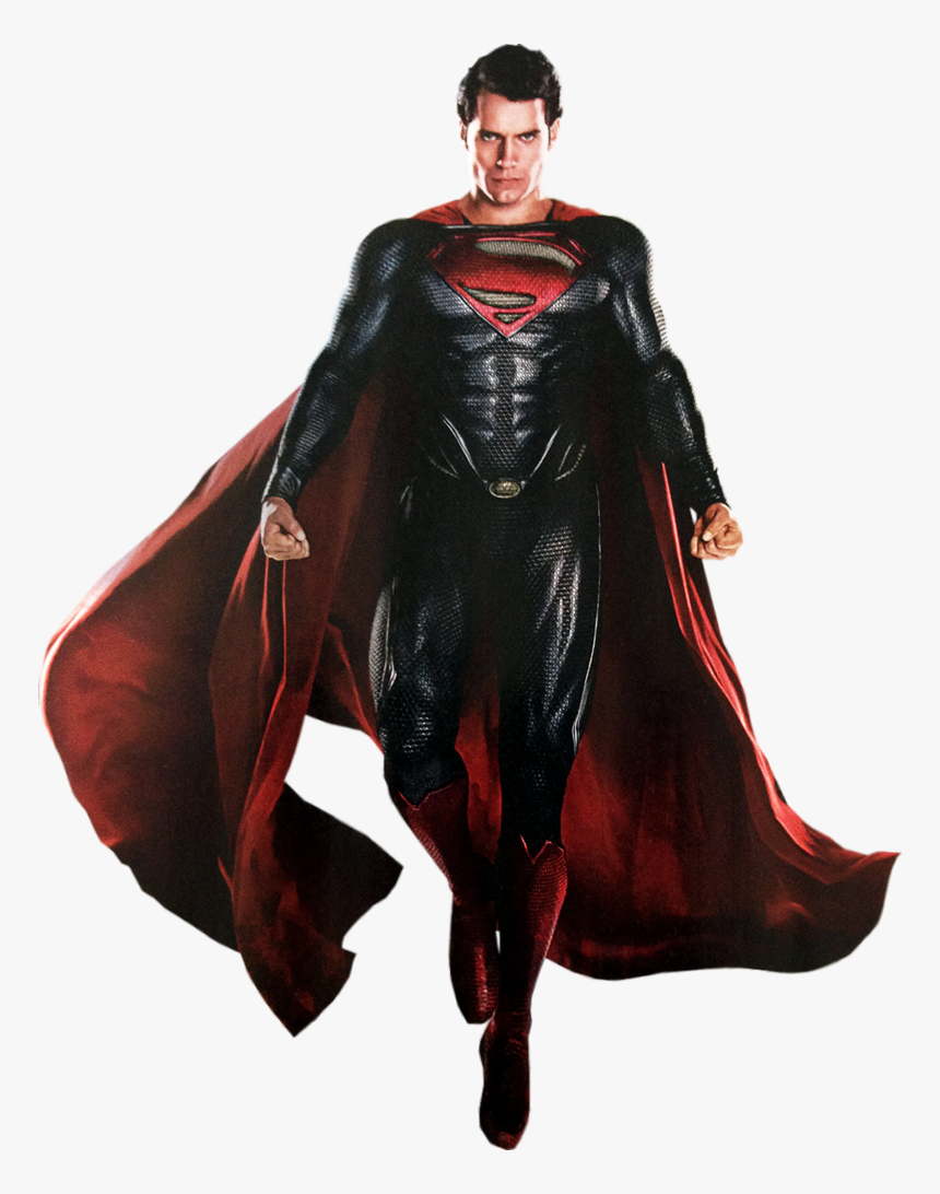 Superman Png Transparent Image - Superman Henry Cavill Flying, Png Download, Free Download