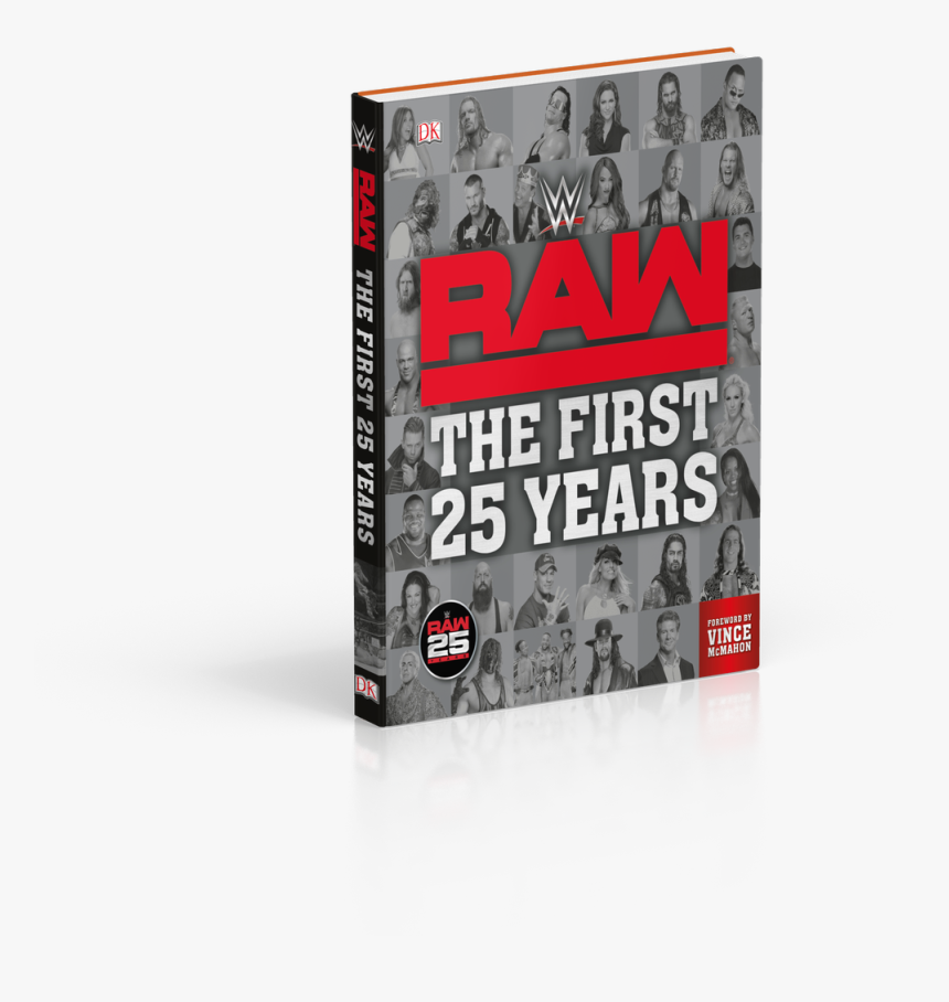 Wwe Raw The First 25 Years Book, HD Png Download, Free Download