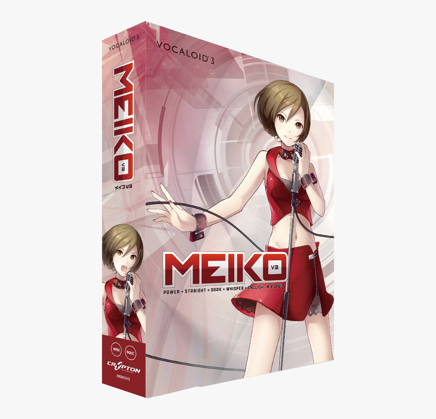 Meikov3 Box - Meiko Vocaloid, HD Png Download, Free Download