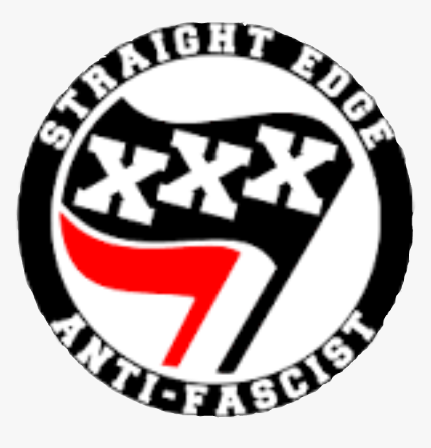 Transparent Antifa Logo Png - Straight Edge Anti Fascist, Png Download, Free Download