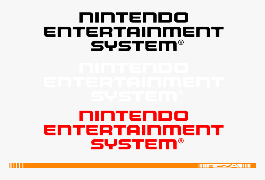 Nes Color Logos - Nintendo Entertainment System Logo, HD Png Download, Free Download