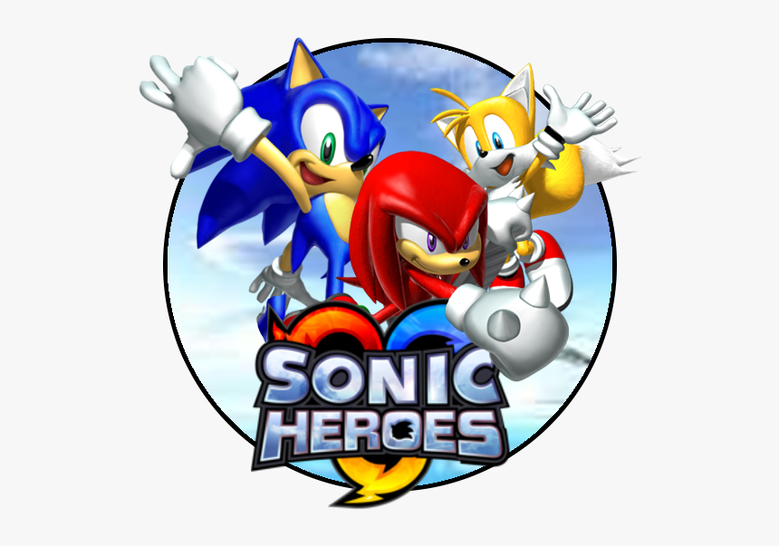 Sonic Heroes Logo Png - Sonic Heroes Ps2 Cover, Transparent Png, Free Download