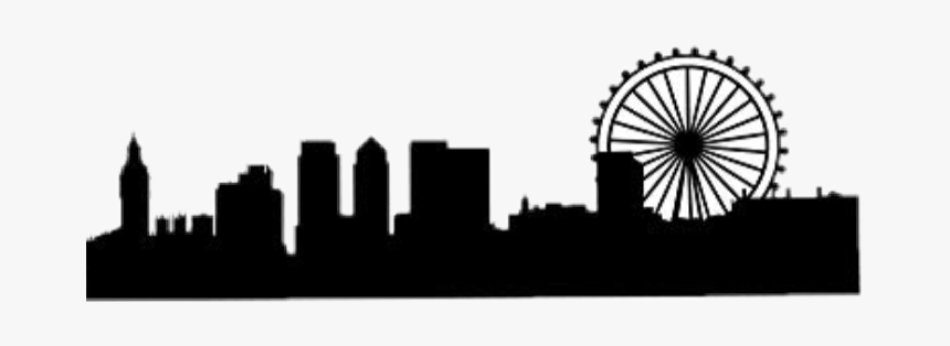 #london #silhouette #cityscape #londonsilhouette - London Sky Line Mary Poppins, HD Png Download, Free Download