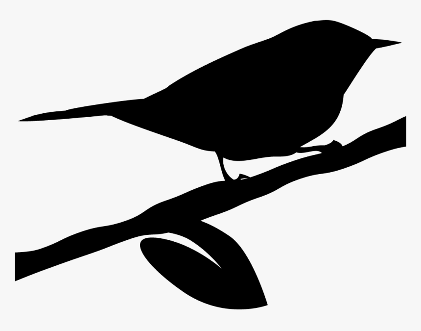 Magnolia Warbler Silhouette, HD Png Download, Free Download