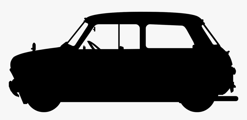 Silhouette Of A Car, HD Png Download, Free Download