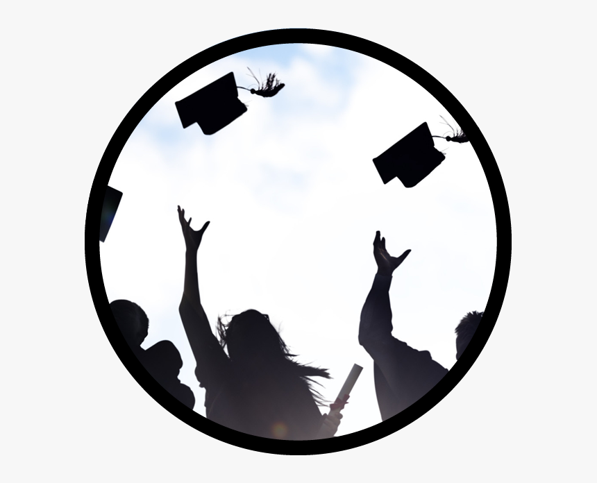 Transparent Graduate Silhouette Png - Graduation Aesthetic, Png Download, Free Download