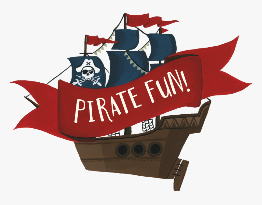 Pirate Fun Ship Print & Cut File, HD Png Download, Free Download