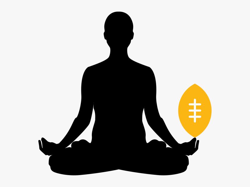 Transparent Meditation Silhouette Png - Yoga Pose Clip Art, Png Download, Free Download