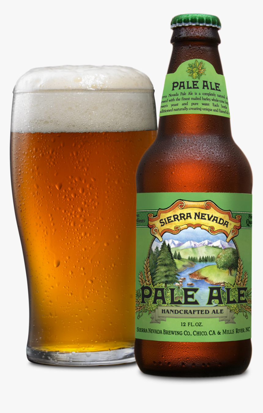Paleale2015 12ozbottle With Pint - Sierra Nevada Brewery Beers, HD Png Download, Free Download