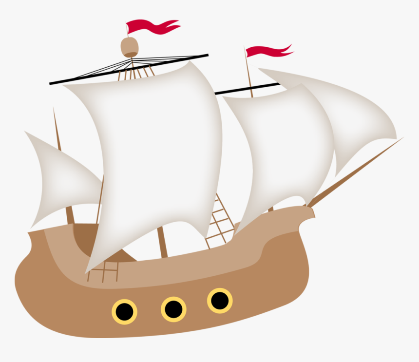 Old Ship Pirate Ship Clipart, HD Png Download, Free Download