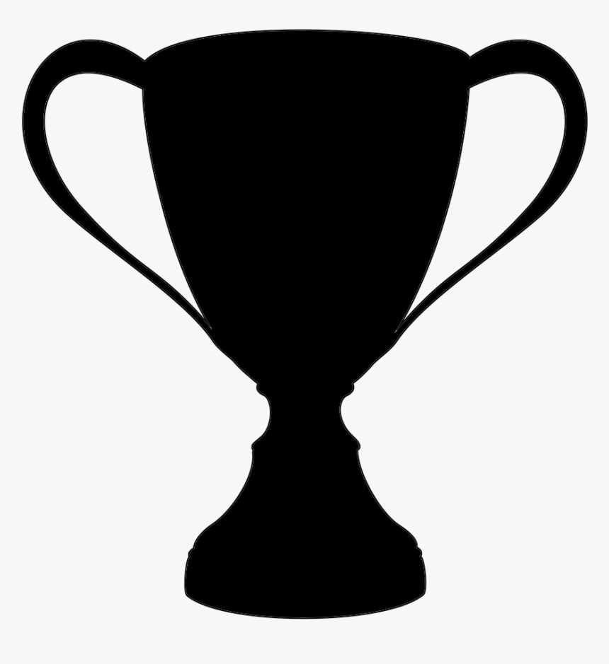 Trophy Silhouette Png - Cup Trophy Silhouette, Transparent Png, Free Download