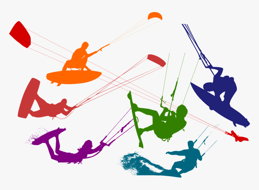 Vector Graphics,free Pictures, Free Photos, Free Images, - Kite Surfing Png, Transparent Png, Free Download