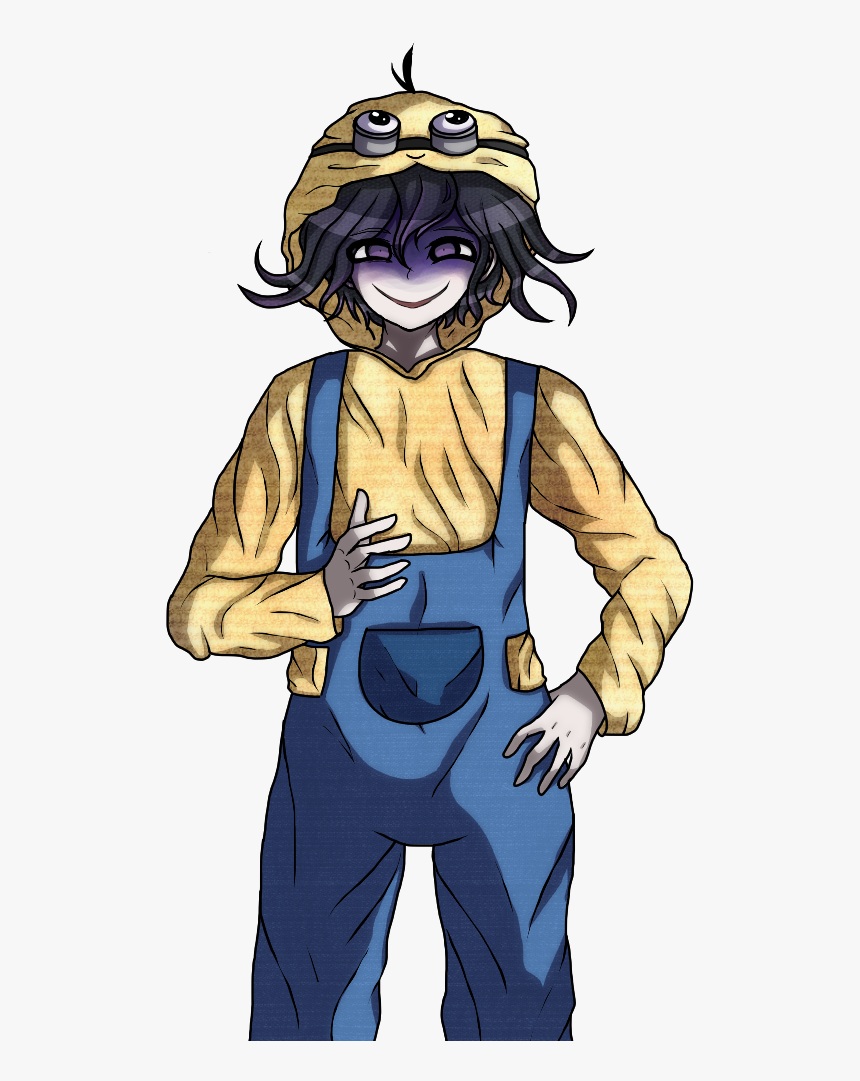 Onesie Clipart Suspenders - Danganronpa Kokichi Sprites Gun Transparent, HD Png Download, Free Download