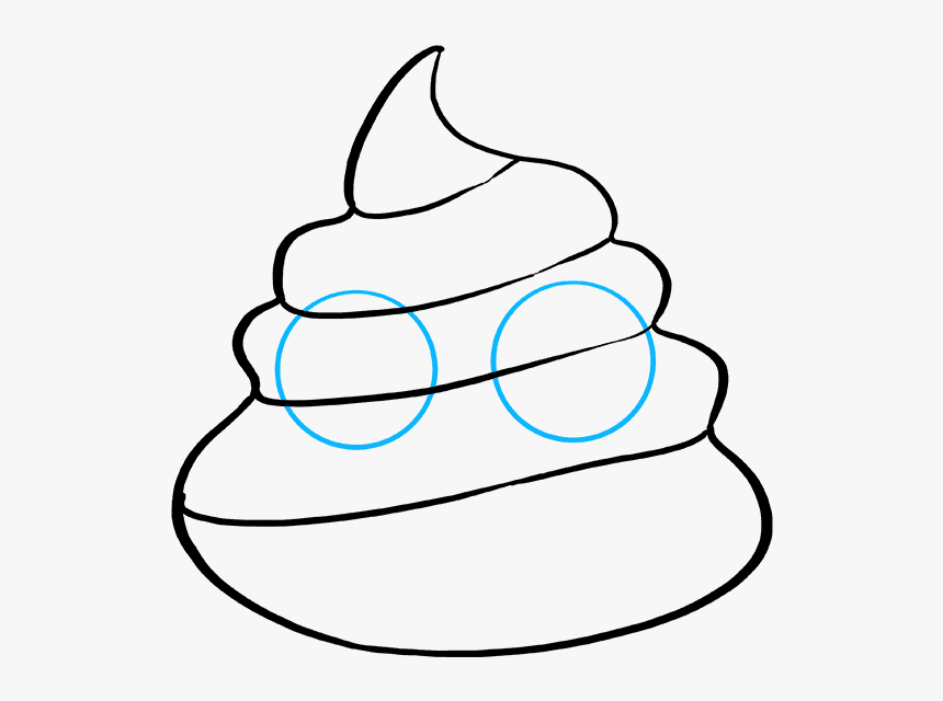 How To Draw Poop Emoji, HD Png Download, Free Download