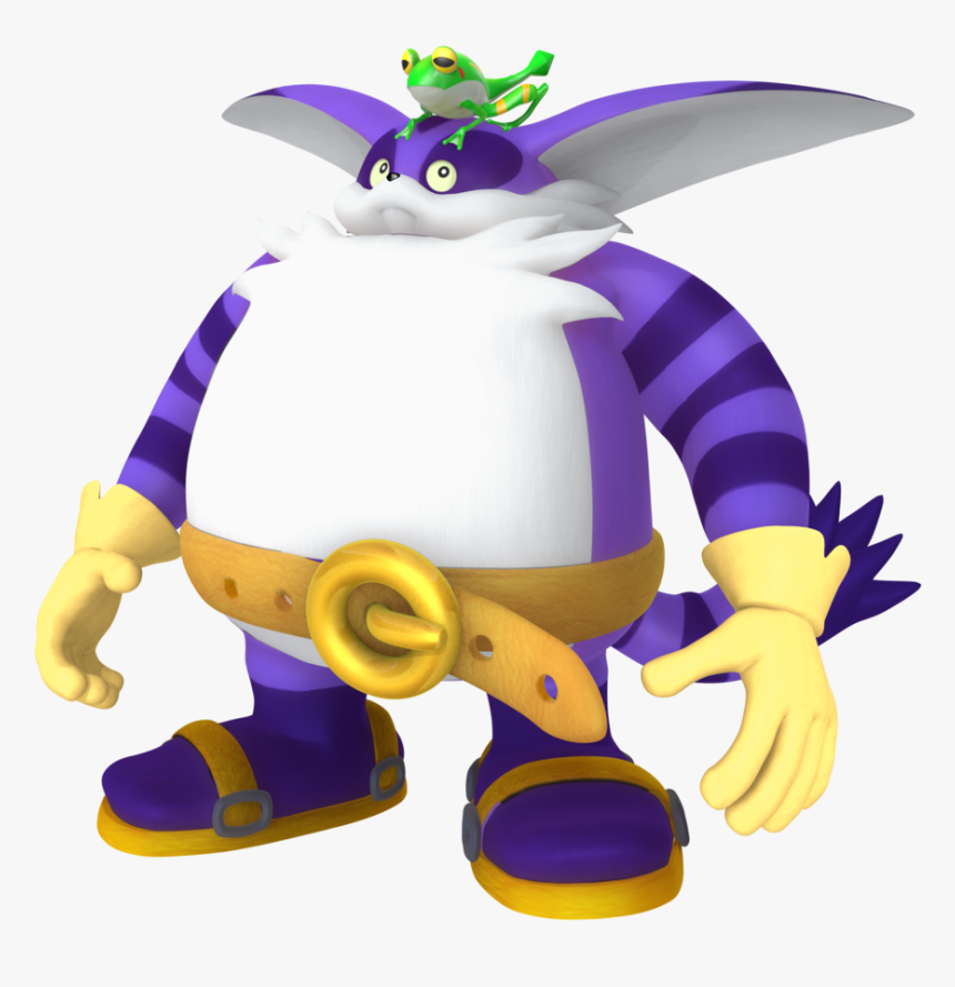 Transparent Big The Cat Png - Sonic Big The Cat And Froggy, Png Download, Free Download