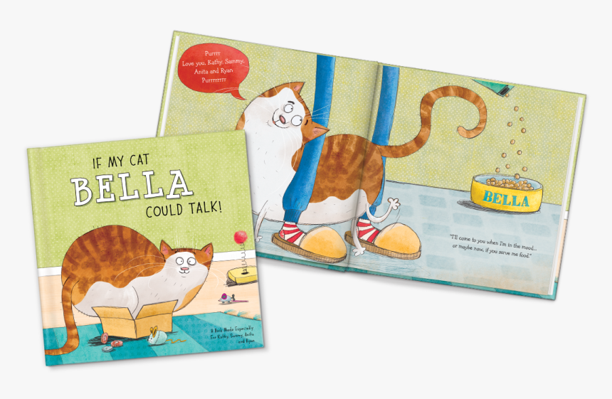 Transparent Big The Cat Png - If My Cat Could Talk Personalized Book, Png Download, Free Download