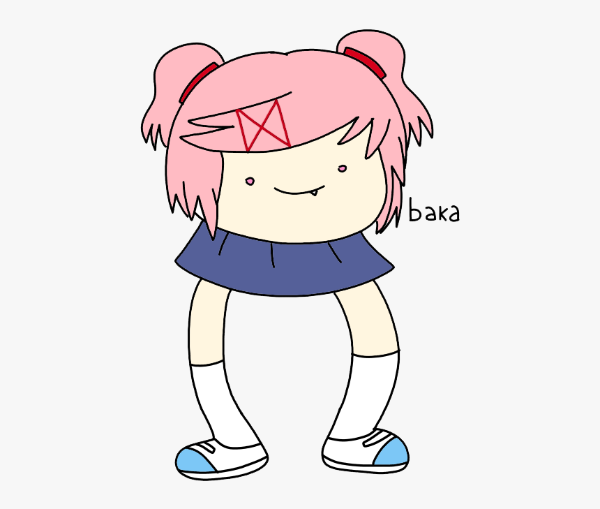 Ddlc Baka Meme, HD Png Download, Free Download